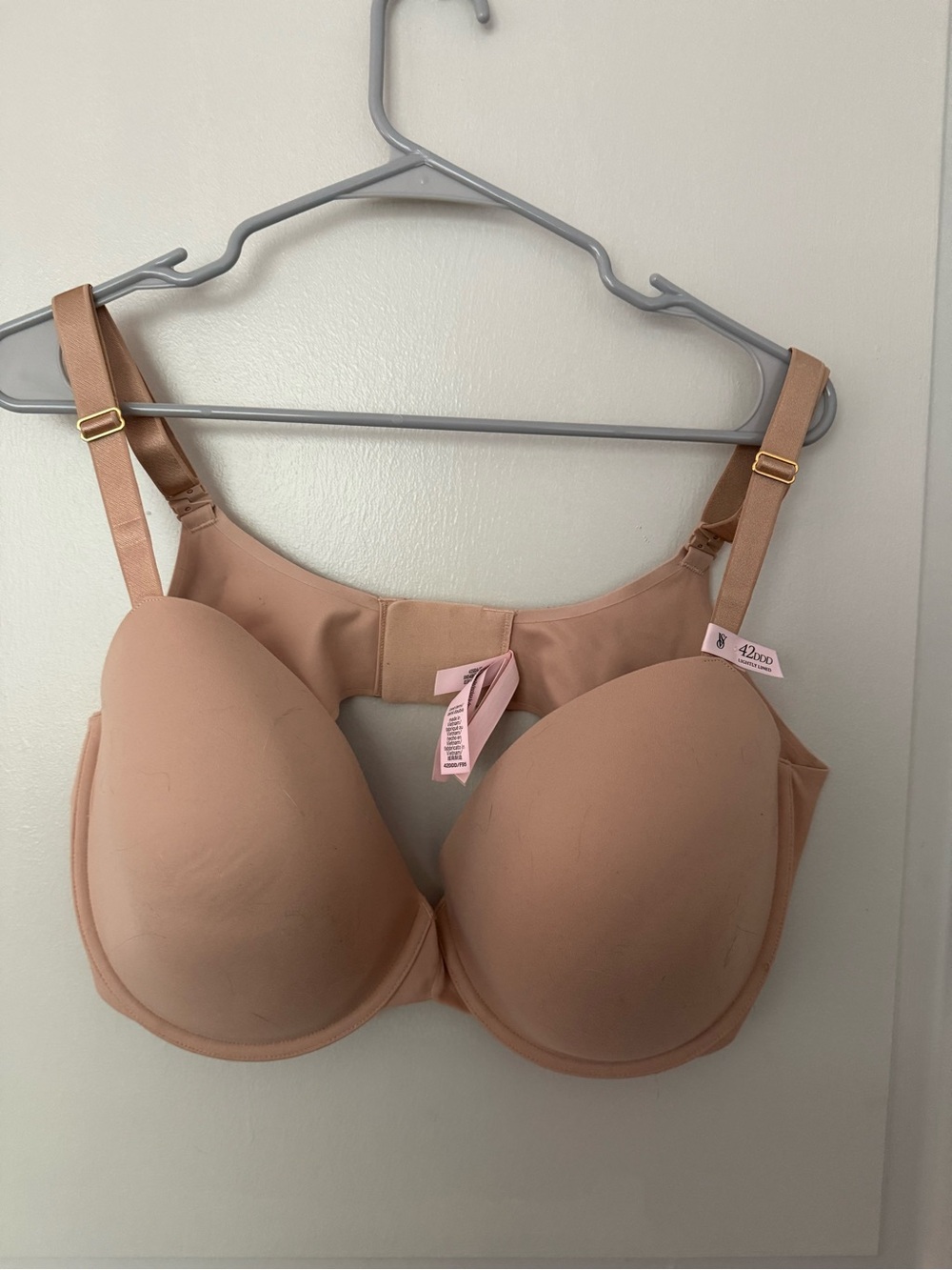 Smooth lightly lined plunge Demi bra Victorias Secret